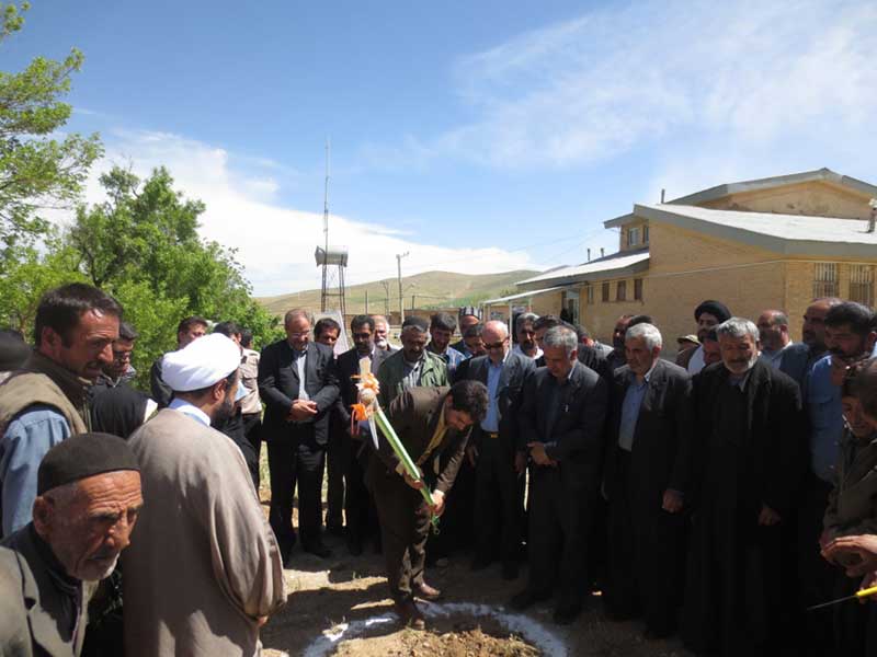 کلنگ زنی مرکز بهداشتی درمانی خیری شهر سودجان